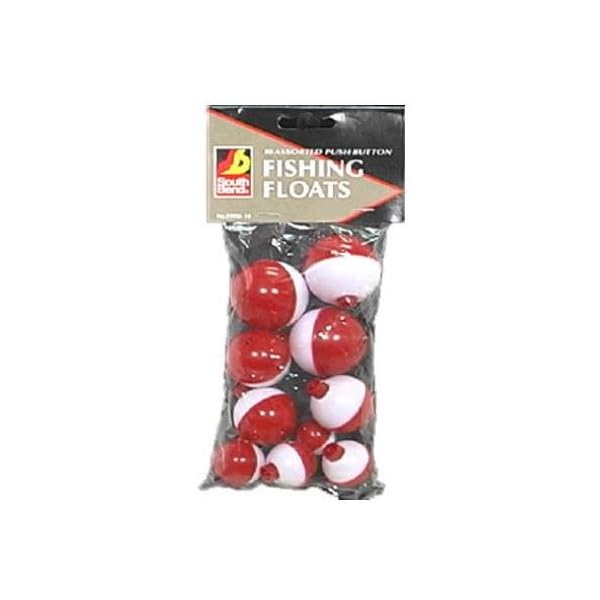 Maurice-Sporting-Goods-South-Bend-FRW-10-10-Pack-Push-Button-Red-White-Floats