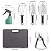 BYUEE Gardening Tool Set, 6 Pieces Garden Hand Tools Gifts for Gardener (Black)thumb 1