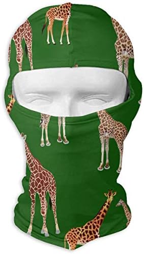 Ashley Lauren Mia Giraffe Balaclava Face Mask Hood Outdoor Sport Hat for Skiing, cycling, motorcycles, sports Design13,Unique design