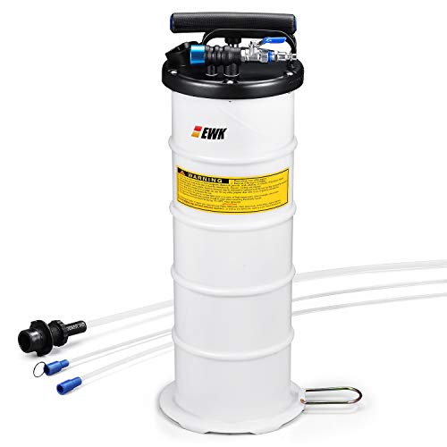 EWK 6.5L Oil Extractor Pump Pneumatic Fluid Evacuator Vacuum Extraction Pump Manual Fluid Extractor