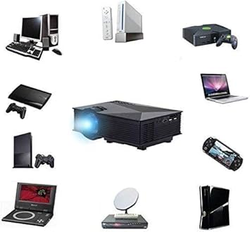 PLAY LED LCD HD Mini WiFi Projector for All Purpose AV, USB, SD, VGA, HDMI