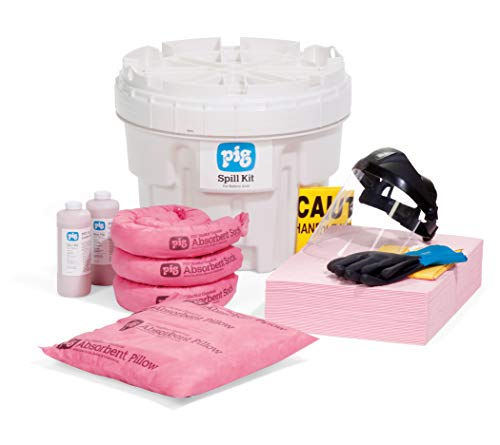 New Pig KIT352 63 Piece Battery Acid Spill Kit in 20 Gallon Overpack, 13 Gallon Absorbency - Thumbnail 3