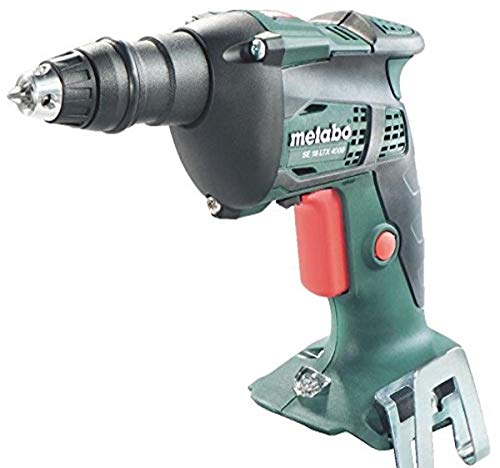 Metabo - Pistola atornilladora para paneles de yeso de 18 V, 4.000 rpm, sin carga (620048890 18 LTX 4000 sin carga), atornilladoras para paneles de yeso