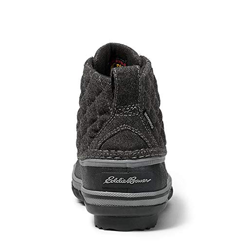Eddie Bauer Women's Hunt Pac Mid Boot Fabric, Charcoal Regular 8.5M