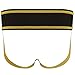 iiniim Mens Sexy Lace Up Lacing Sports Underwear Jockstrap G-String Clubwear Yellow M