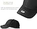 IZUS Solid Baseball Cap Adjustable - Unisex Modern Design (Black)