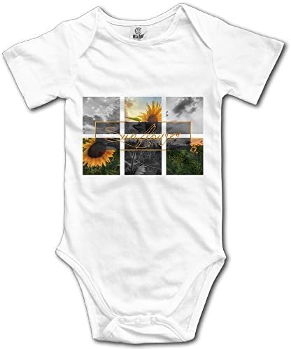 HuanLiu Natural Sunflower Baby's Humor Onesies (0-2 Years Old)