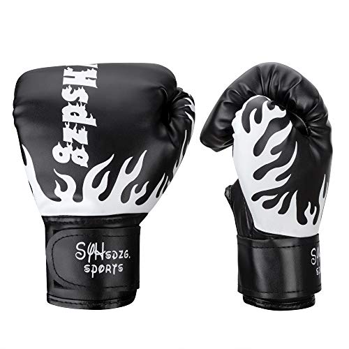 image for SYHsdzg Kids Boxing Gloves， Junior Punch Bag MMA Training Muay Thai 