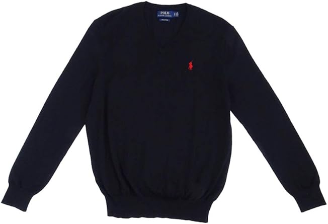 men's polo pullover sweater