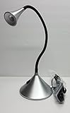 Twister led Desk lamp Fully Adjustable with Flexible Neck 3.5 W led Table lamp (Silver)
