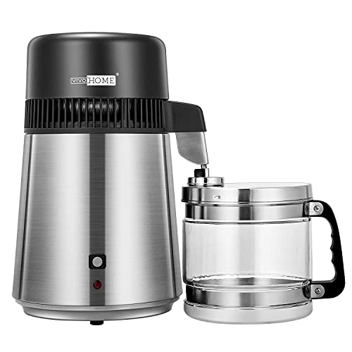 VIVOHOME 4L Brushed 304 Stainless Steel Water