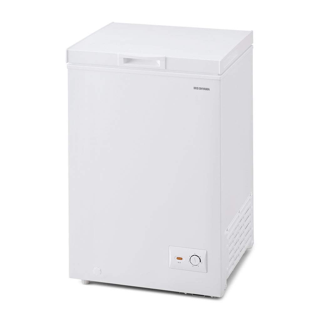 アイリスオーヤマ 冷凍庫 100L 上開き式冷凍庫 ホワイト ICSD-10C-W商品画像