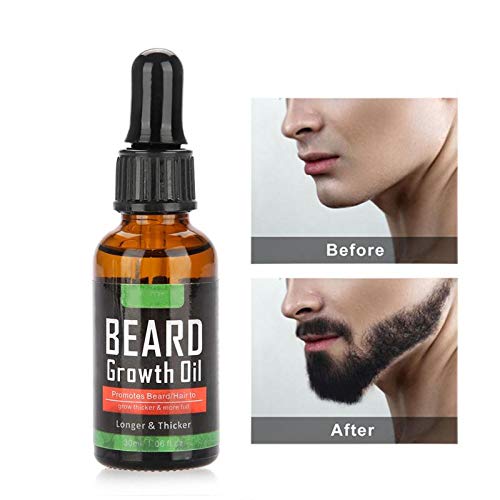 Sala-Ctr - 30ml Beard Growth Oil Men Moustache Enhancer Beard Shaping Tool Care Serum Liquid Moustache Enhancer Beard Care Serum