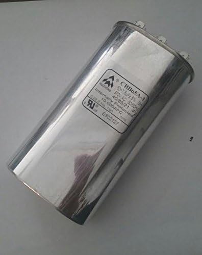 Oval Run Start Capacitors CBB65A-1 50+7.5uF 5% 370V
