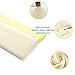 IKSTAR Lumbar Pillow for Bed, Ergonomic Memory Foam Back Support Sleeping Pillow, Lower Back Pain Relief for Side Sleeper, Pregnant, Knee, Therapeutic Pillow