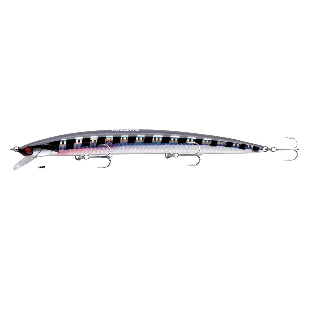 AKAMI Wild 180 Long Jerk Minnow 28GR with Saar