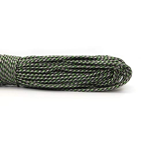 Hhuycvff vwuig 25 Fuß 50 Fuß 100 Fuß (31 Meter) Durchmesser 2mm Kerne für Survival Parachude Cord Lanyard Camping Kletterseil