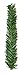 Haute Decor GarlandTies, 20 Pack 14 inches (Noble Fir) Twist Ties with Strong Inner Wire for Securing Garland, Lights, and More!