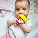 Safety 1st featuring Mombella Mimi Mushroom Teether, Yellow, Small