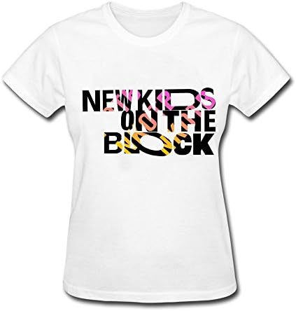 WZJ Women's New Kids On The Block The Main Event Short Sleeve T-shirt