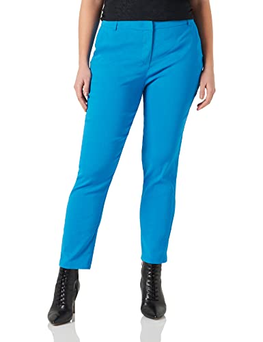 Pinko Bello Pantalone Lino Stretch, Pantalones, Mujer, F71 Blue Direttorio, 44