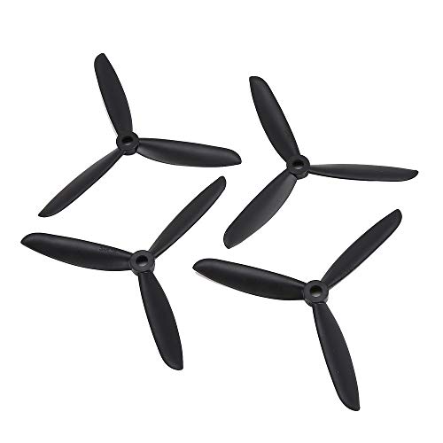 Fashionlook 4 Pairs Cw/CCW 6045 Propeller Props Blade for Rc Racing Drone Quadcopter Aircraft UAV Spare Parts Accessories Component