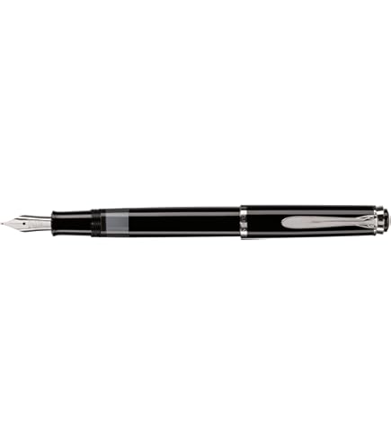 Amazon.com : Pelikan Fountain Pen, EF Fine Point, Black