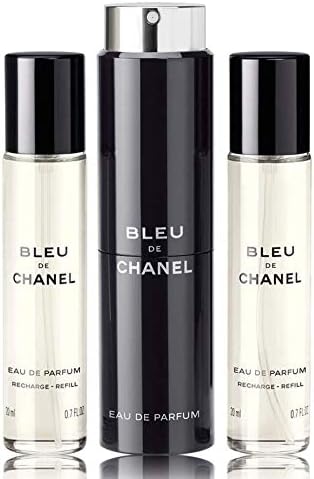 Bleu De C H A N E L Travel Spray Set, 0.7 oz./ 20 mL