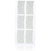Walker Tape Extenda-Bond Plus Mini Tabs 3/4" x 1 1/2", Breathable Double Sided Wig Tape for Lace Systems, Toupees, and Tape in Hair Extensions Human Hair, Long Wear Hairpiece Tape, 42 Pieces