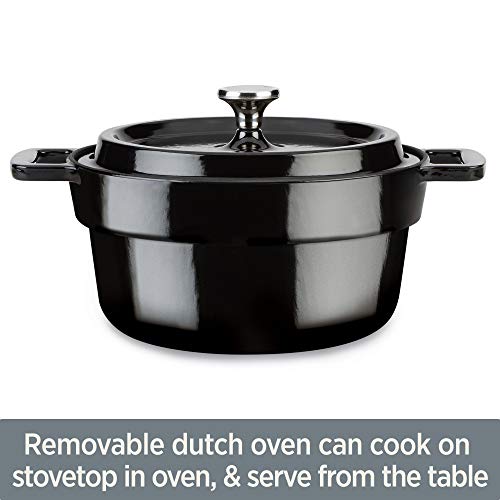 AllClad Electrics Stainless Steel and Cast Iron Slow Cooker 5 Quart 7