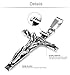 Jstyle Jewelry Stainless Steel Antique Cross Crucifix Pendant Necklace for Men 24 Inch Silver-Tone