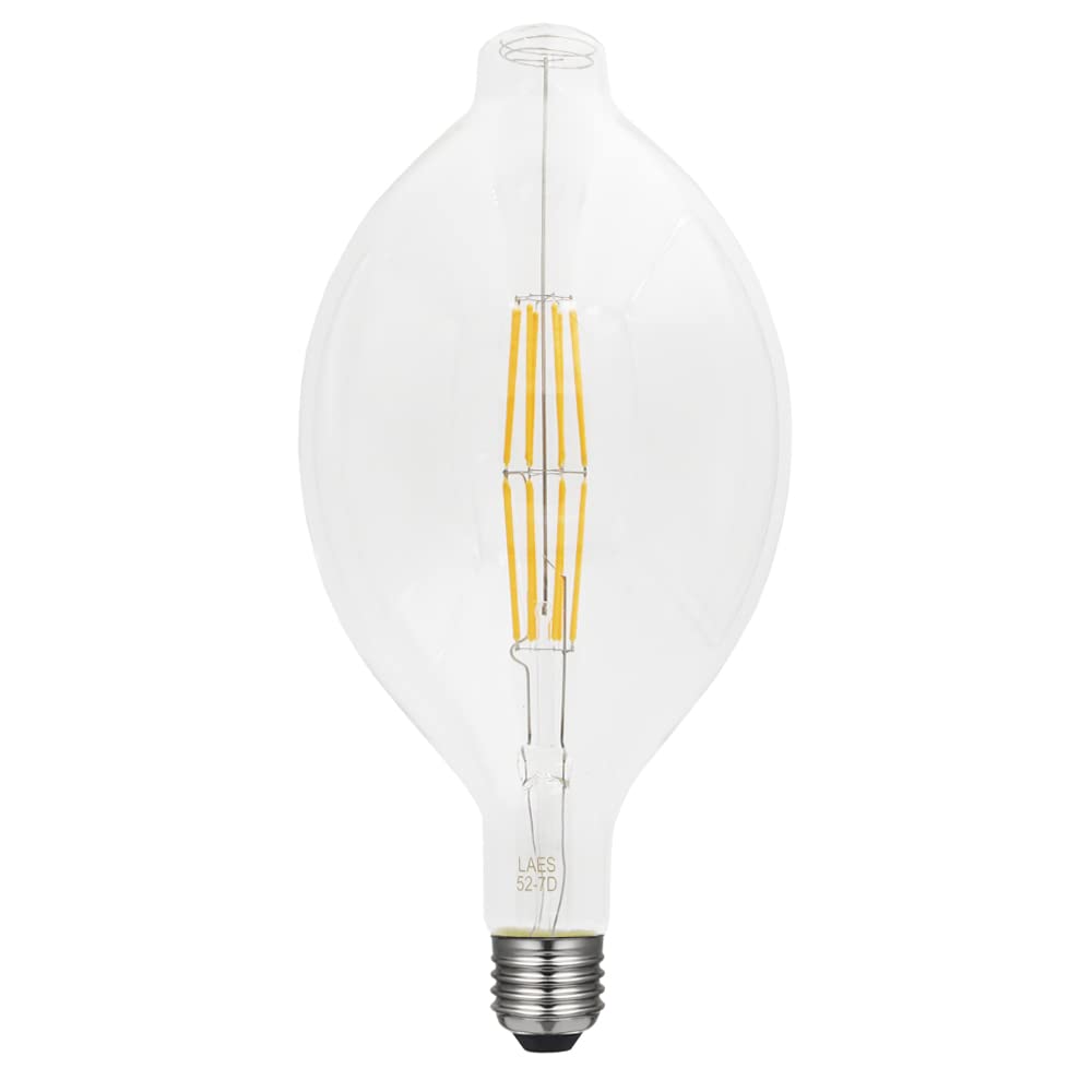 LAES Ellipse LED Filament Bulb, Crystal, E40, 16 W