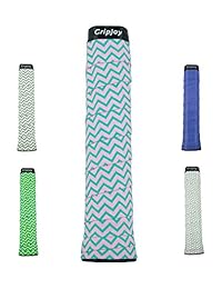 GripJoy Cinta de agarre para tenis (3 unidades) Antideslizante Perfecto para tenis, Pickle Ball, Paddle, bádminton, squash, Cerceta