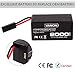 VANON Upgrade 2000mAh 11.1v Li-ion Replacement Battery Compatible with Parrot AR.Drone 2.0, Compatible with Parrot AR Drone 2.0 Elite Edition