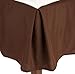 Combed Queen Size Bed-Skirt Solid Dark Brown (Chocolate) – 100% Long Brushed Microfiber Dust Ruffles
