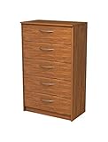 Homestar Finch 5 Drawer Chest, 27.5