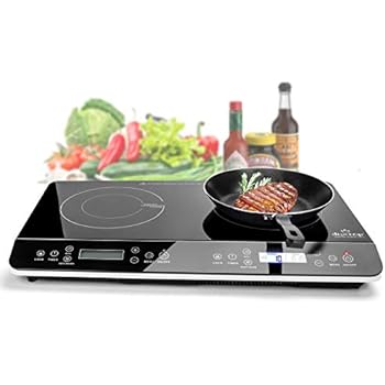 Amazon Com Duxtop 9620ls Lcd Portable Double Induction Cooktop