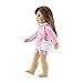 Emily Rose 18 Inch Doll Clothes | Lovely Multi-Colored Plaid Shorts Spring Outfit, Includes Long Sleeved Sweater with Mock Collar and Faux Leather Purse | Fits American Girl Dolls