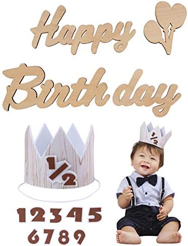 木製ガーランド Happy Birthday 誕生日 飾り ハッピーバースデー ウッドバナー 飾り付け バースデー お祝い ウォールデコ