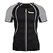 Men Sauna Sweat Shirt Workout Neoprene Top Training Body Shaper Clothes Sweat Sauna Suit Exercise Fitness Short Sleeve