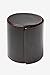 Black Tie Travel Case Roll - Perfect Business Gift - Vegan Faux Leather Necktie Anti-Wrinkle Storage Case