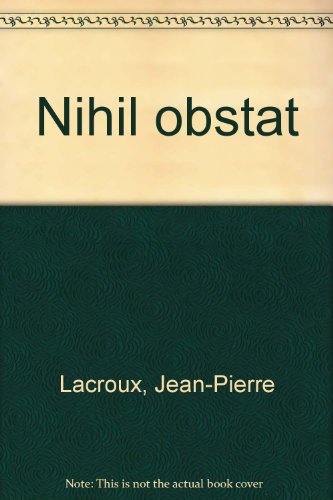 Nihil obstat