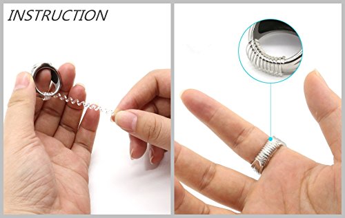 2 Invisible+Adjuster+Loose+Rings+Assorted