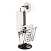Better Living Products 54520 Toilet Caddy Tissue Dispenser with Magazine Rack, Oil Rubbed Bronze