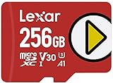 Lexar PLAY 256GB microSDXC UHS-I-Card, Up To