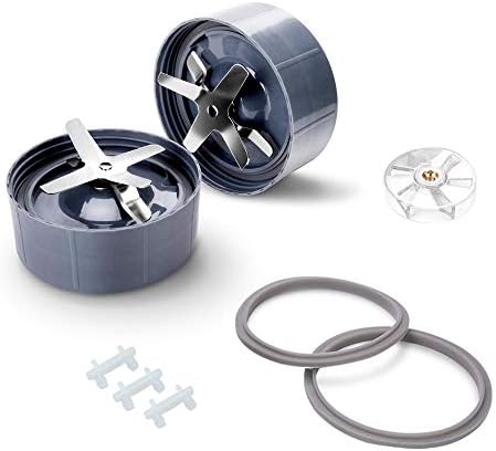 Nutribullet juice extractor replacement for 600w-900w models with Nutribullet Blade & Gasket & Shock Pad & Gears NutriBullet 8-piece High-Speed Blender/Mixer System Replacement Parts & Accessories