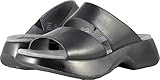 Dansko Women's Lana Slide Sandal, Black Full Grain, 40 M EU (9.5-10 US)
