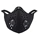 Enviro-Vent - 2.0v, Anti-Pollution Face Mask, N99 Filter, 2-Way vents, Activated Carbon Filtration, Exhaust Fumes, Anti Pollen & Allergy, Urban Pollution, Cycling, Running, Gardening, DIY, Fitness