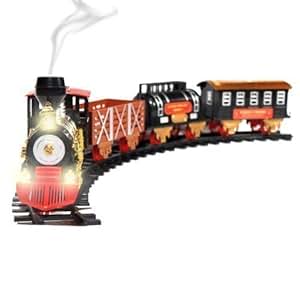 Amazon.com: 1:48 Large Scale Christmas Train Set - Lights 