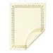 48 Pack Certificate Papers - Letter Size Blank Award Certificates Paper, Gold Foil Border Specialty Recognition Diploma Paper, Laser and Inkjet Printer Friendly, Gold, 8.5 x 11 Inches